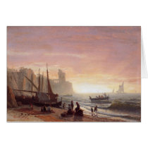 The fishing fleet - Albert Bierstadt cards