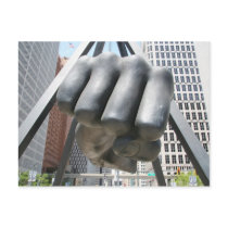 The Fist Post Card