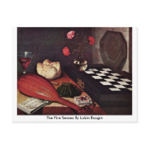 The Five Senses By Lubin Baugin Postcards