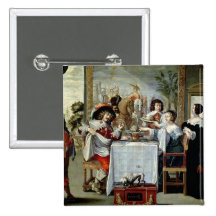 The Five Senses - Taste Pinback Buttons