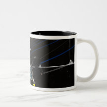 The five THEMIS spacecraft in orbit Coffee Mugs