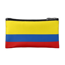 The Flag of Colombia Cosmetics Bags