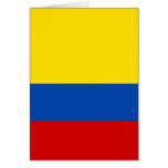 The Flag of Colombia Greeting Cards