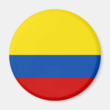 The Flag of Colombia Magnet