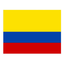 The Flag of Colombia Post Cards