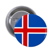 The Flag of Iceland Pins