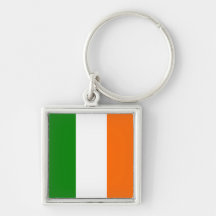 The Flag of Ireland Key Chain