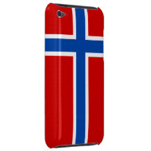 The Flag of Norway Barely There iPod Case