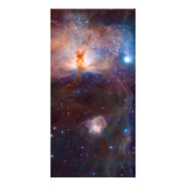 The Flame Nebula NGC 2024 Star Forming Region Customized Photo Card