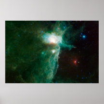 The Flame Nebula Poster