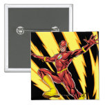 The Flash Lightning Bolts Pinback Buttons