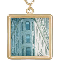 The Flatiron Building (photo) 2 necklaces
