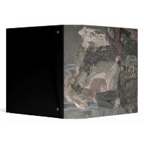 The Flight of Faust and Mephistopheles, 1896 3 Ring Binder