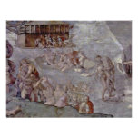 The Flood By Michelangelo Buonarroti (Best Quality Personalized Invite
