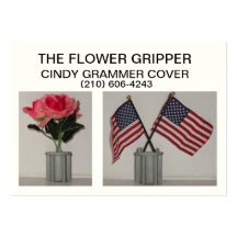 The Flower Gripper Business Cards