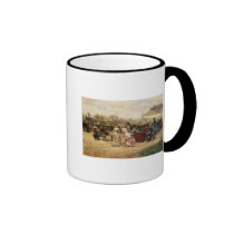 The Flower Sellers, 1883 mugs