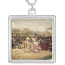 The Flower Sellers, 1883 necklaces