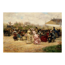 The Flower Sellers, 1883 posters
