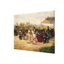 The Flower Sellers, 1883 canvas prints
