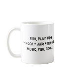 The Fly Brothers, Fish, Play Funk * Rock * Jam ... Coffee Mugs