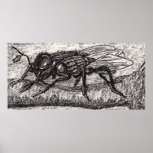 The Fly Couple Print