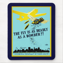 The Fly is as Deadly as a Bomber Mouse Pad