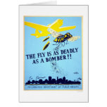 The fly is as deadly as a bomber!! - WPA cards