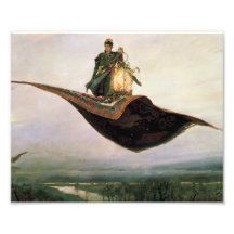 The Flying Carpet by Viktor Vasnetsov (1880) Art Photo