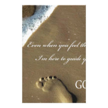THE FOOTPRINT OF GOD STATIONERY PAPER