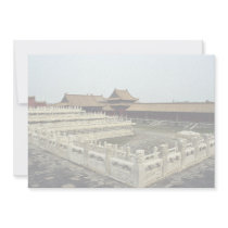 The Forbidden City, Beijing, China Invite