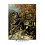 The Forest Of Fontainebleau By Paul Cezanne Postcards