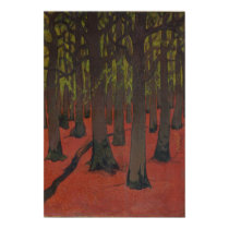 The Forest with Red Earth, c.1891 posters