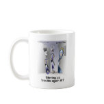 The Fork Police Funny Cartoon Gifts & Collectibles Mug