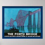 The Forth Bridge Poster