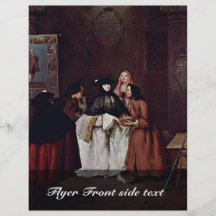 The Fortune Teller By Longhi Pietro (Best Quality) Flyer