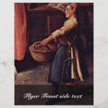 The Fortuneteller Detail By Longhi Pietro Full Color Flyer