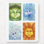 The Four Elements Mousepad