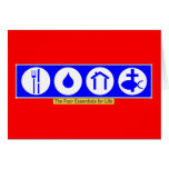 The Four Essentials for Life cards