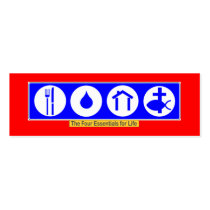 The Four Essentials for Life Tract Cards /