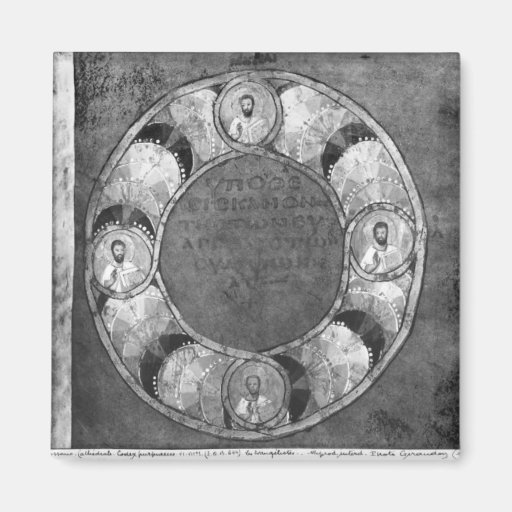 The four evangelists refrigerator magnet