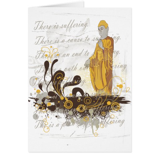 The Four Noble Truths Greeting Card