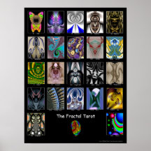 The Fractal Tarot Poster