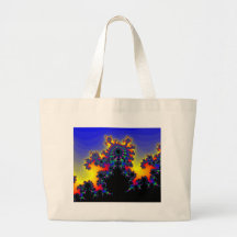 The Fractal's Edge: Canvas Bag