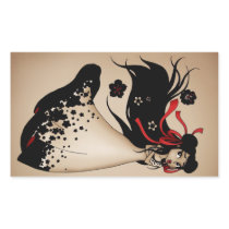 The Fragile Flower Rectangular Stickers