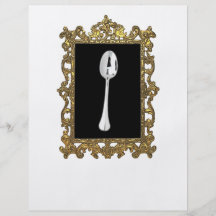 The Framed Spoon Custom Flyer
