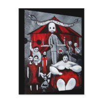 The Freak Show Postcard