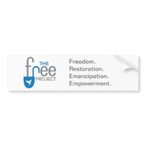 The FREE Project Bumper Sticker