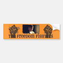 The Freedom Fighters Ryan Ferguson Bumpersticker Bumper Sticker
