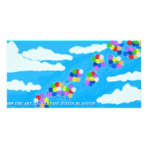 The Freedom of Balloons Photo Greeting Card