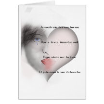 The French Lover Greeting Cards